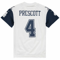 NFL Dallas Cowboys Dak Prescott  Youth Color Rush Game Jersey