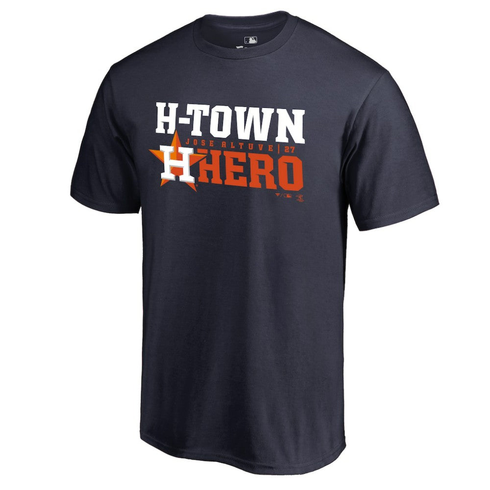 Jose Altuve Houston Astros Player Hometown Collection T-Shirt - Navy