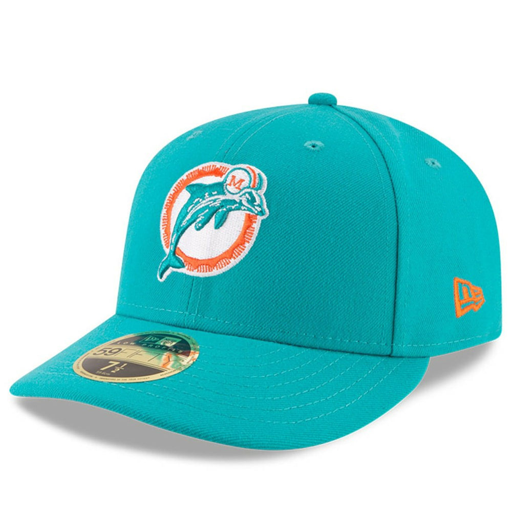 NFL Miami Dolphins Omaha Throwback Low Profile 59FIFTY Fitted Hat