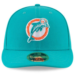 NFL Miami Dolphins Omaha Throwback Low Profile 59FIFTY Fitted Hat