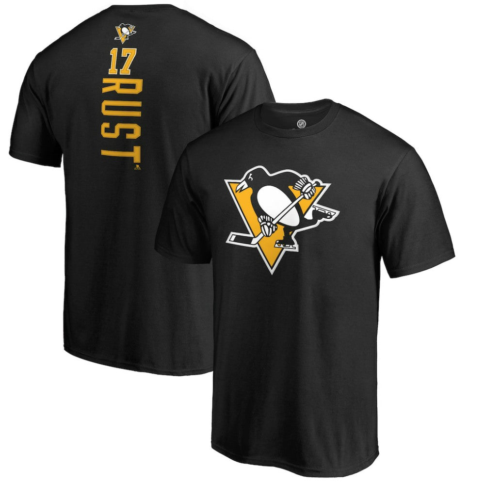 Bryan Rust Pittsburgh Penguins Backer Name & Number T-Shirt