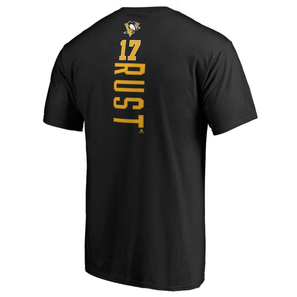 Bryan Rust Pittsburgh Penguins Backer Name & Number T-Shirt