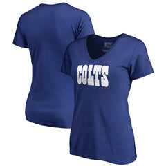 NFL Indianapolis Colts Women's Wordmark V-Neck T-Shirt