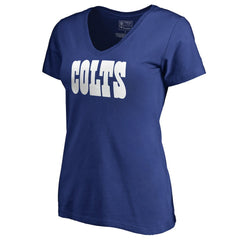 NFL Indianapolis Colts Women's Wordmark V-Neck T-Shirt