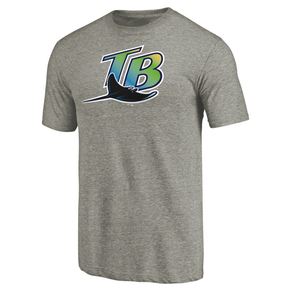 Tampa Bay Rays Cooperstown Collection Forbes Tri-Blend T-Shirt - Ash
