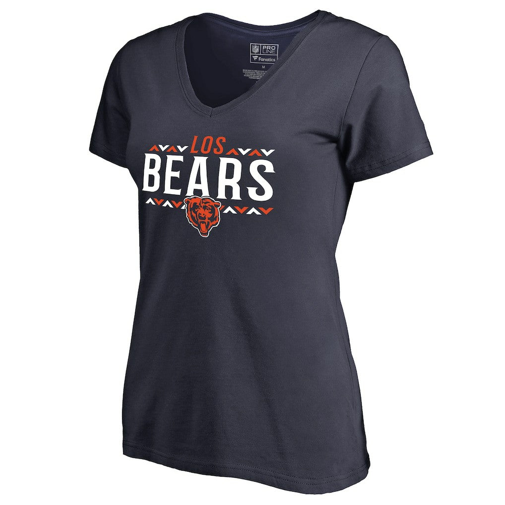 NFL Chicago Bears Women's Arriba V-Neck T-Shirt