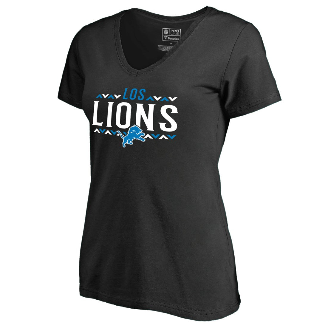 NFL Detroit Lions Women's Arriba V-Neck T-Shirt