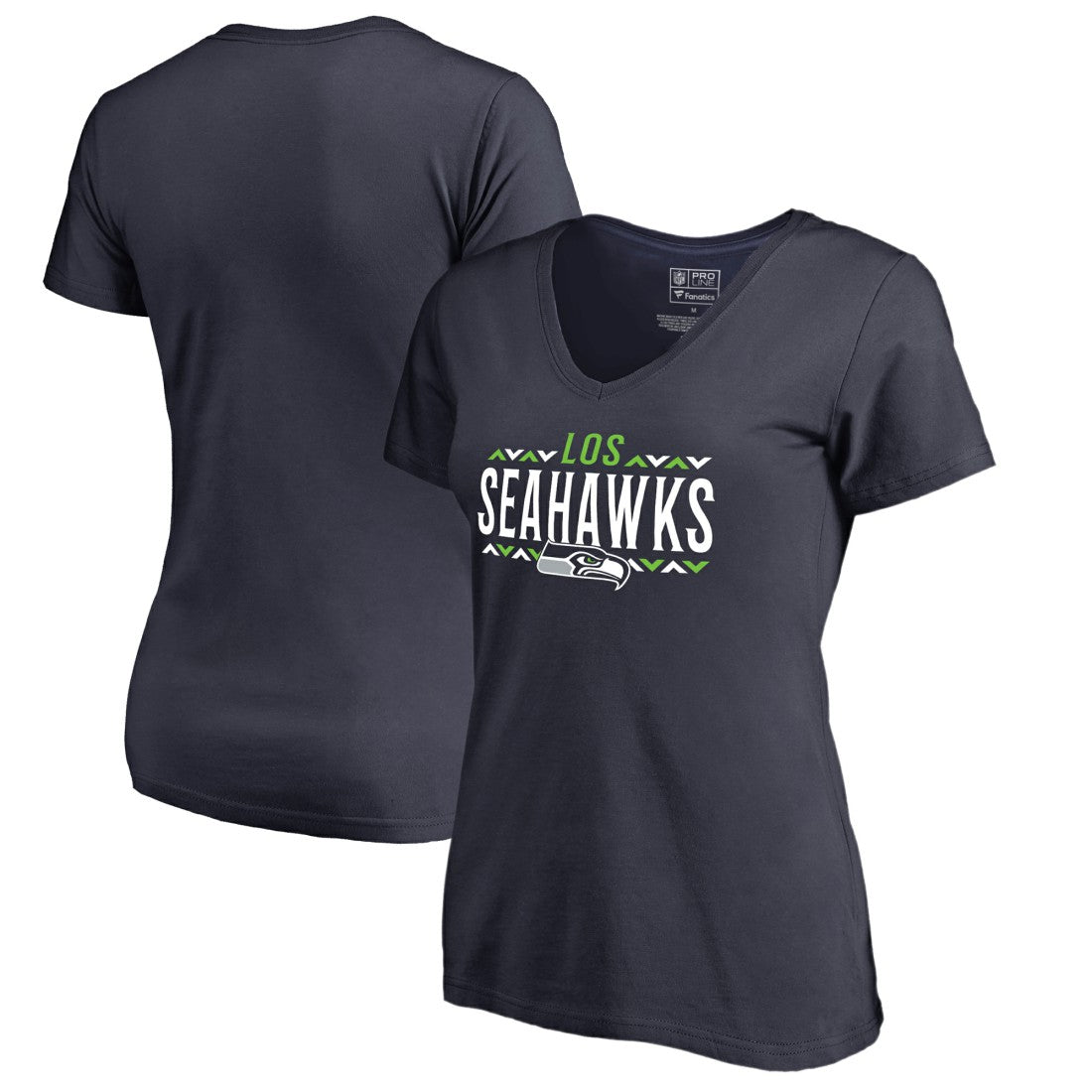 NFL Seattle Seahawks Women's Arriba V-Neck T-Shirt