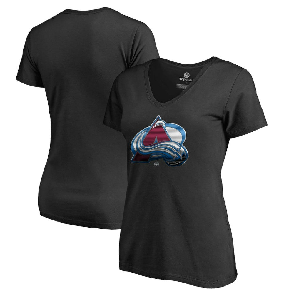 Colorado Avalanche Women's Midnight Mascot V-Neck T-Shirt