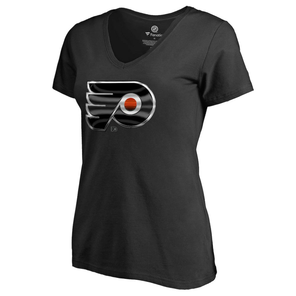 Philadelphia Flyers Women's Midnight Mascot V-Neck T-Shirt