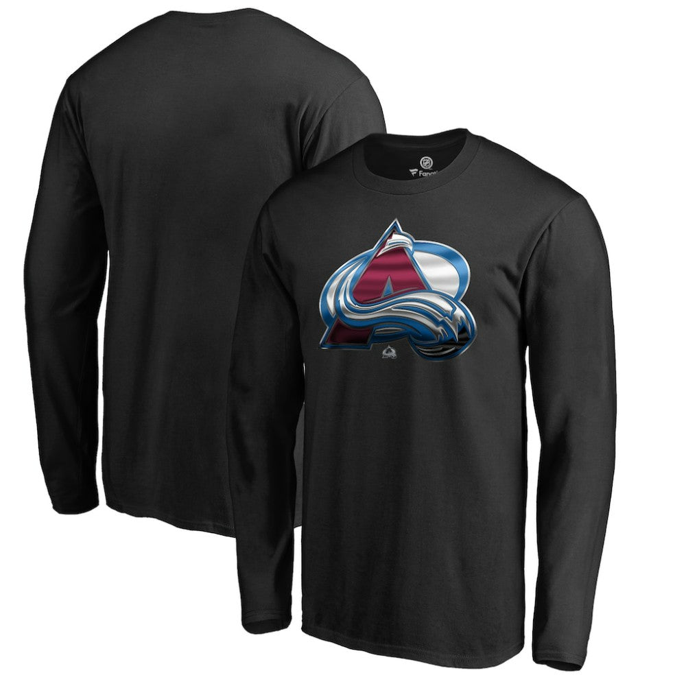 Colorado Avalanche Midnight Mascot Long Sleeve T-Shirt