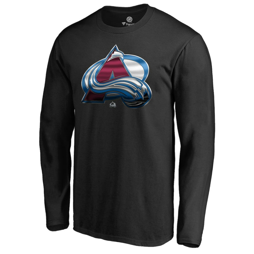 Colorado Avalanche Midnight Mascot Long Sleeve T-Shirt
