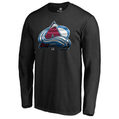 Colorado Avalanche Midnight Mascot Long Sleeve T-Shirt