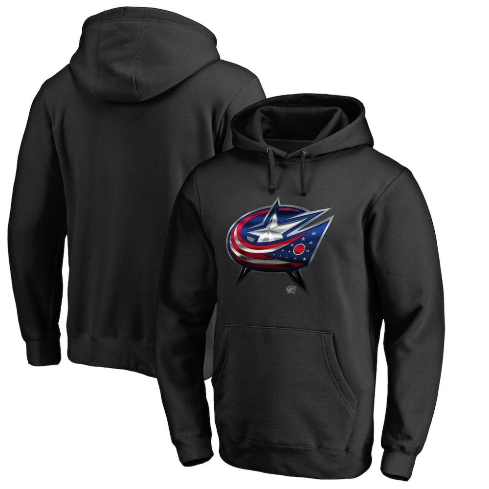 Columbus Blue Jackets Midnight Mascot Pullover Hoodie