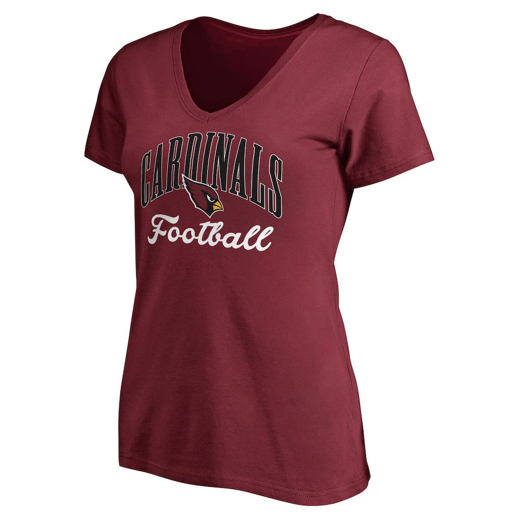 NFL Arizona Cardinals Women's Victory Script V-Neck T-Shirt