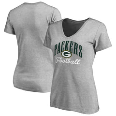 NFL Green Bay Packers Women's Victory Script V-Neck T-Shirt