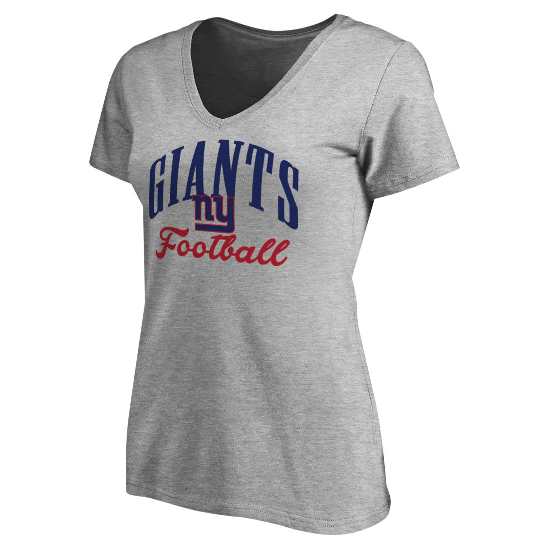NFL New York Giants Women's Victory Script V-Neck T-Shirt
