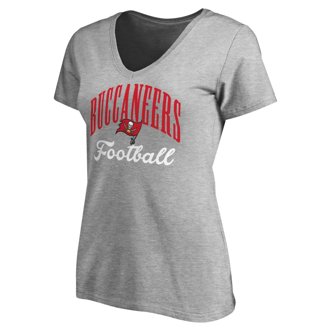 NFL Tampa Bay Buccaneers Women's Victory Script V-Neck T-Shirt