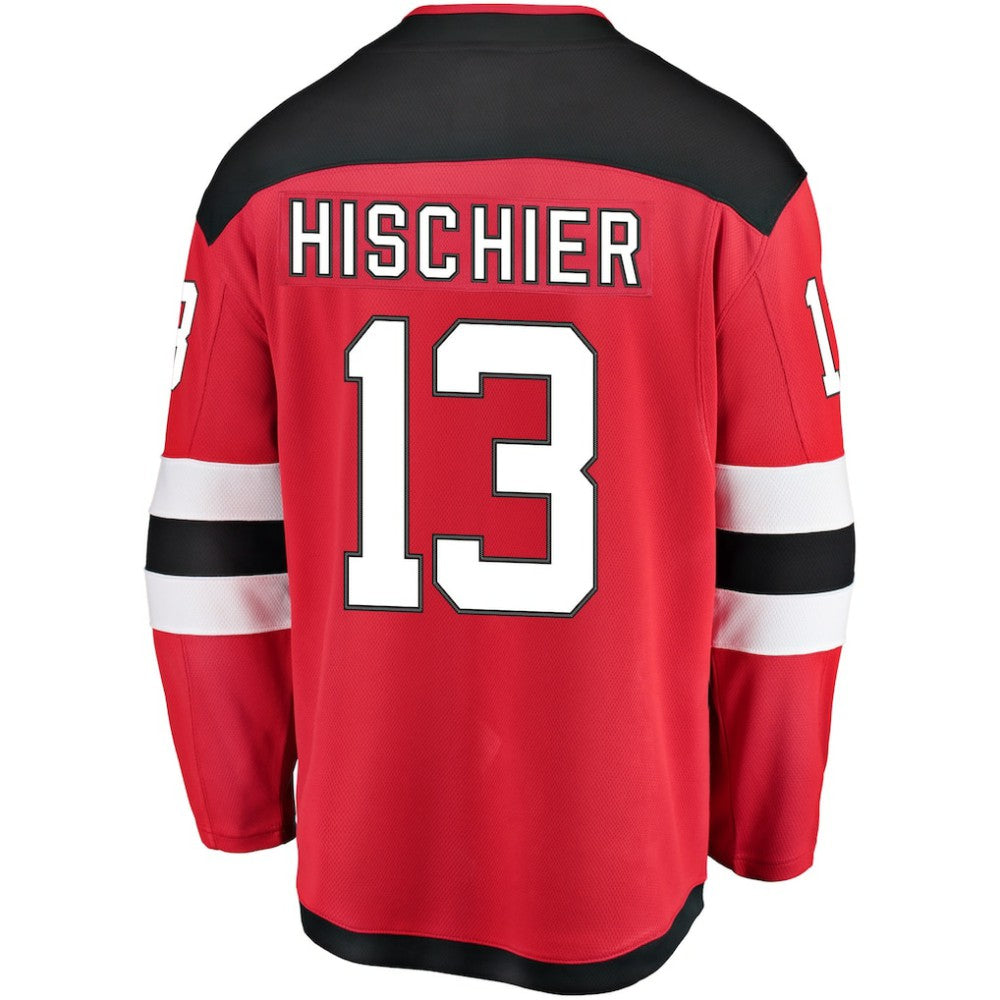 Nico Hischier New Jersey Devils Fanatics Youth Home Breakaway Player Jersey