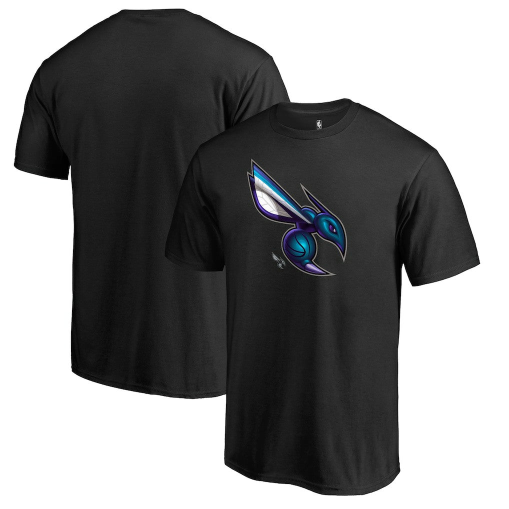 Charlotte Hornets Midnight Mascot T-Shirt - Black discount