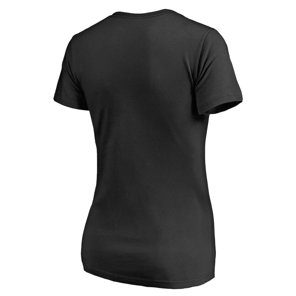 Denver Nuggets Women's Midnight Mascot V-Neck T-Shirt sale - Black discount