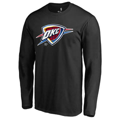 Oklahoma City Thunder Midnight Mascot Long Sleeve T-Shirt - Black online