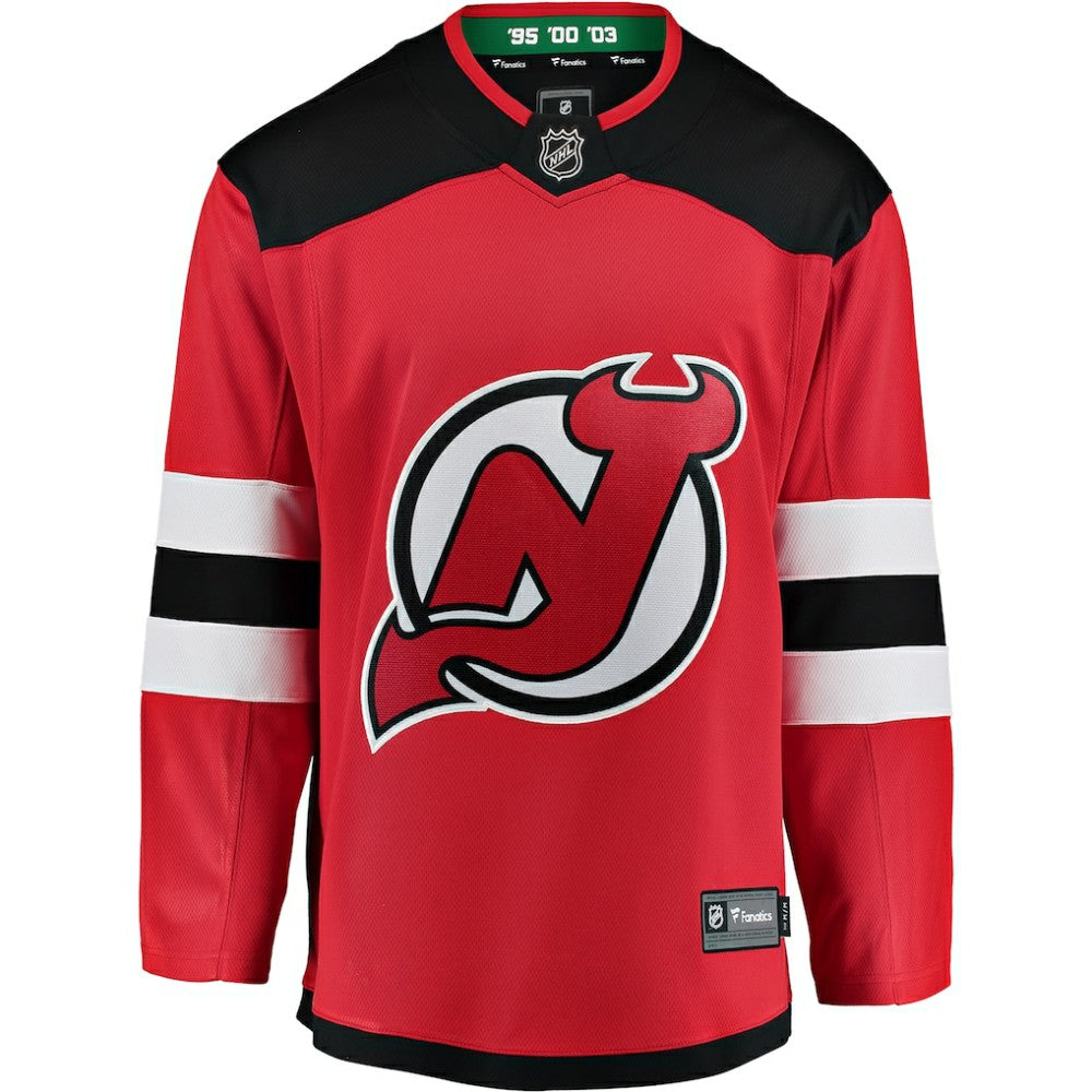 New Jersey Devils Fanatics Youth Breakaway Home Jersey