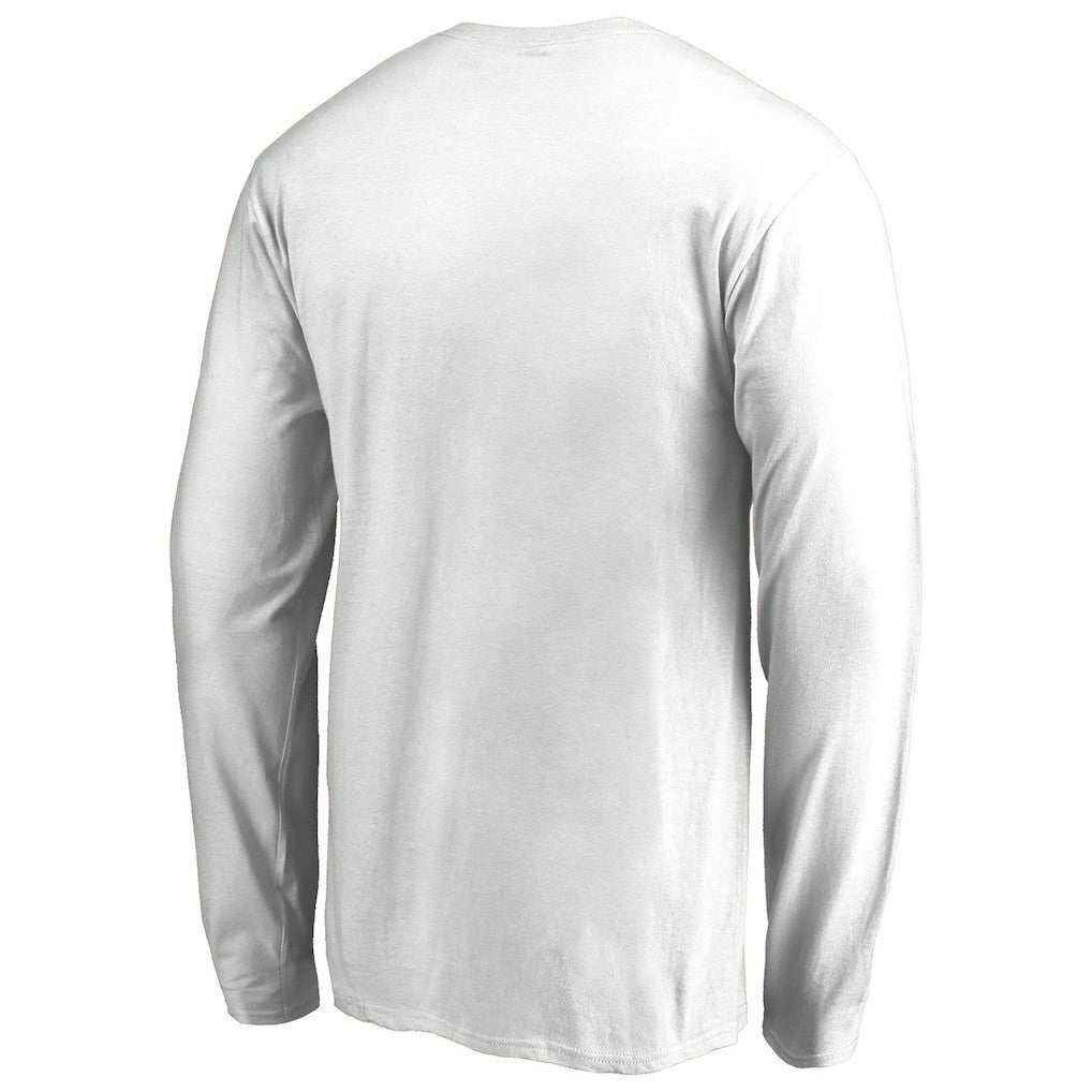 Brooklyn Nets Alternate Logo Long Sleeve T-Shirt - White on sale