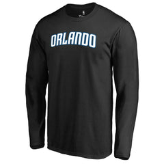 Orlando Magic Alternate Logo Long Sleeve T-Shirt - Black sale