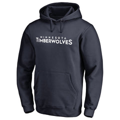 Minnesota Timberwolves Wordmark Pullover Hoodie - Navy online