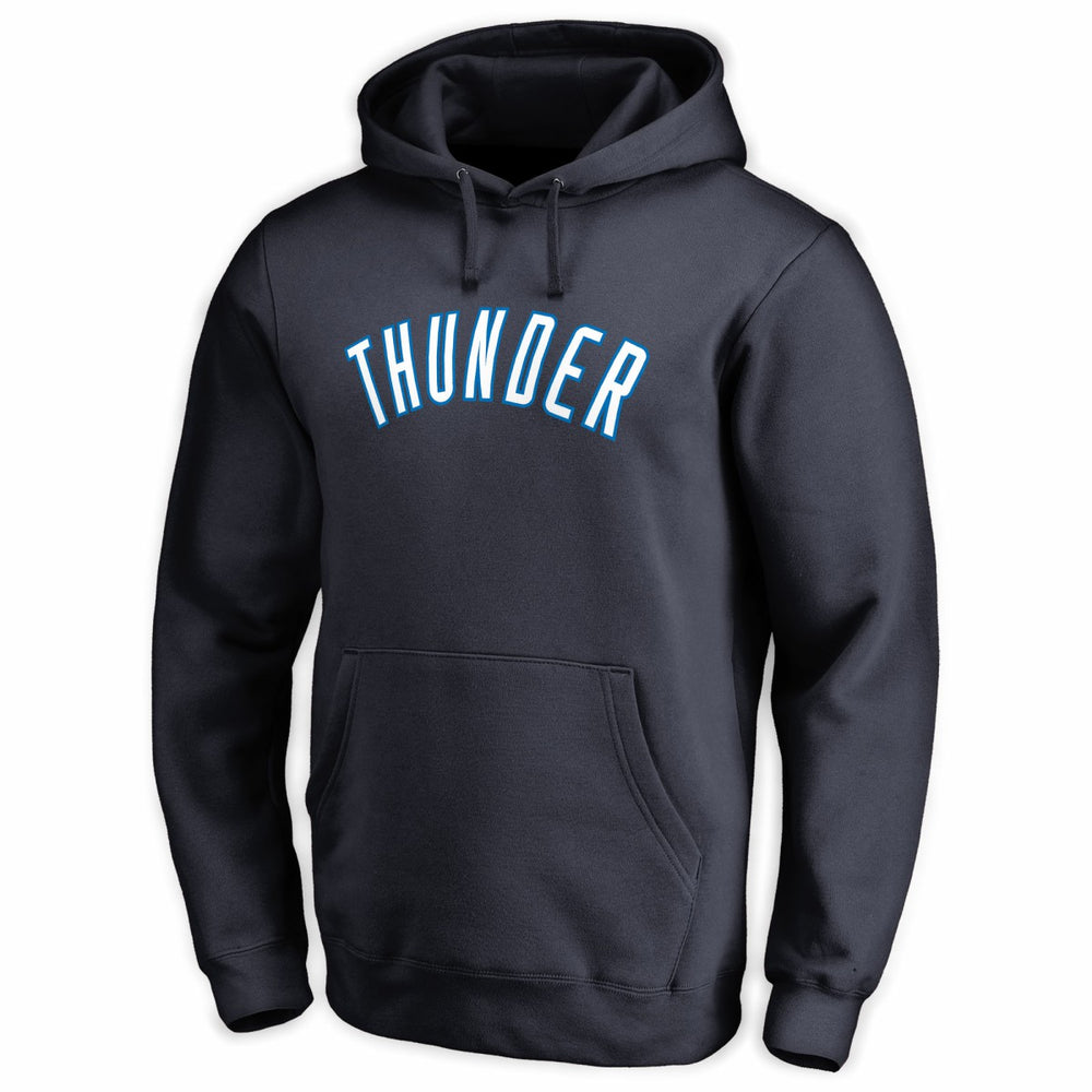 Oklahoma City Thunder Wordmark Pullover Hoodie - Navy for sale