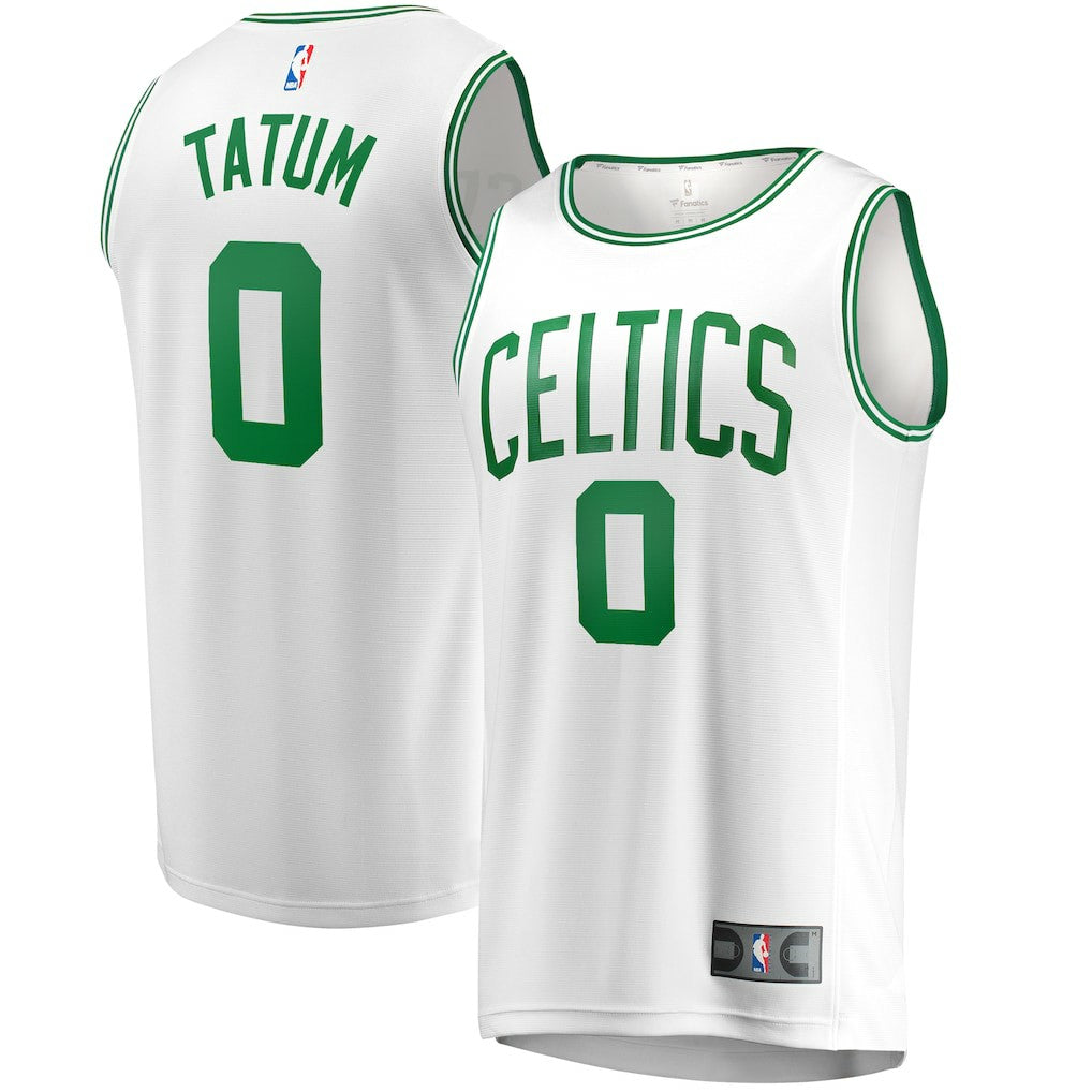 Jayson Tatum Boston Celtics Fast Break Replica Away Jersey White - Association Edition | Fanatics for sale
