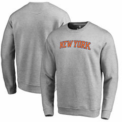 New York Knicks Wordmark Pullover Sweatshirt - Heathered Gray online