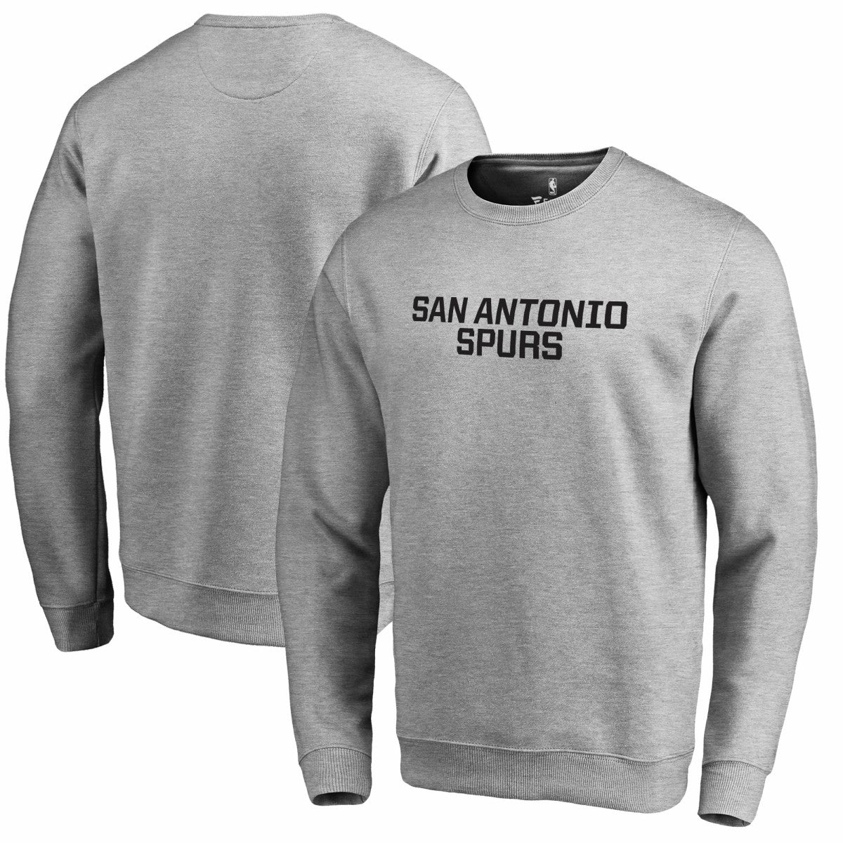 San Antonio Spurs Wordmark Pullover Sweatshirt - Heathered Gray outlet