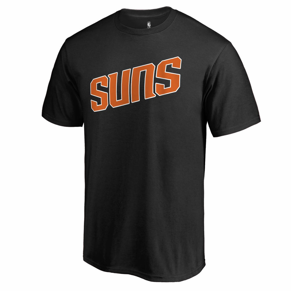 Phoenix Suns Primary Wordmark T-Shirt - Black for sale