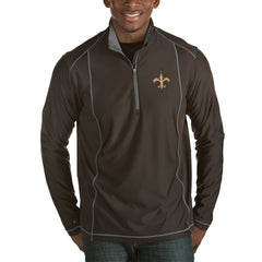 NFL New Orleans Saints Antigua Tempo Half-Zip Pullover Jacket