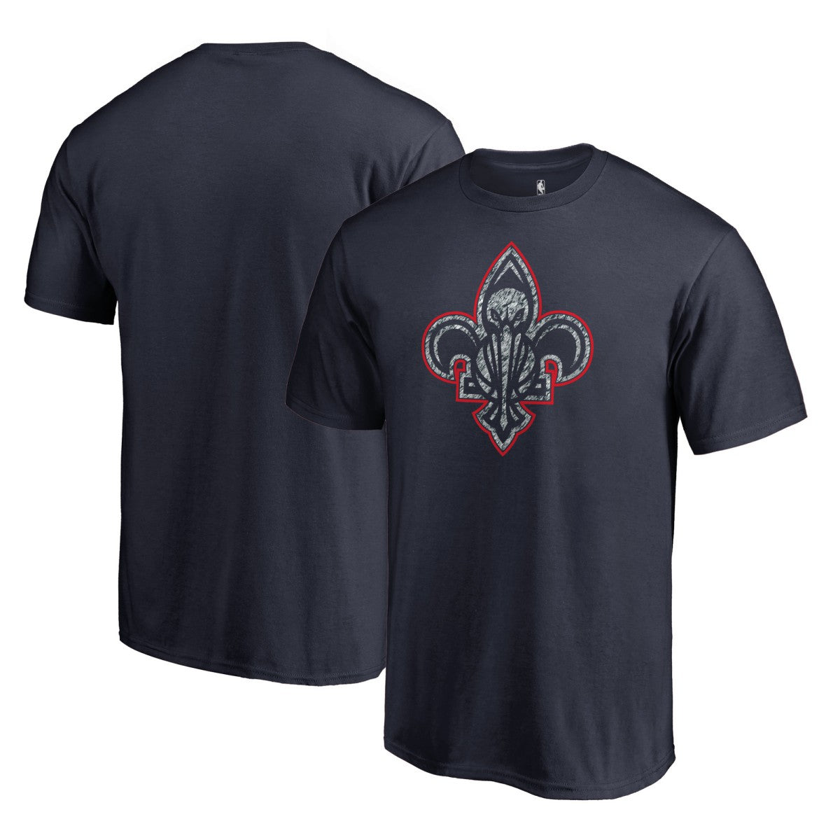 New Orleans Pelicans Static Logo T-Shirt - Navy for sale
