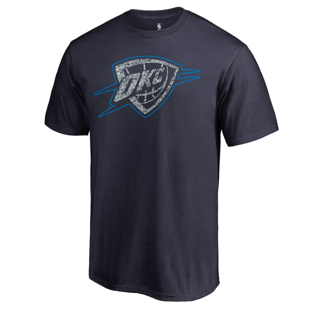 Oklahoma City Thunder Static Logo T-Shirt - Navy online