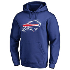NFL Buffalo Bills Splatter Logo Pullover Hoodie