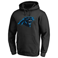 NFL Carolina Panthers Splatter Logo Pullover Hoodie