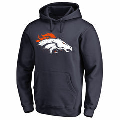 NFL Denver Broncos Splatter Logo Pullover Hoodie