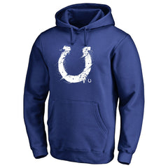 NFL Indianapolis Colts Splatter Logo Pullover Hoodie