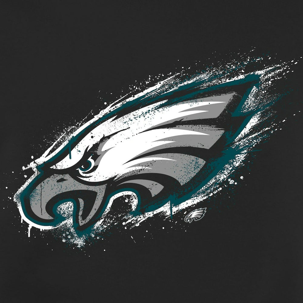 NFL Philadelphia Eagles Splatter Logo Pullover Hoodie