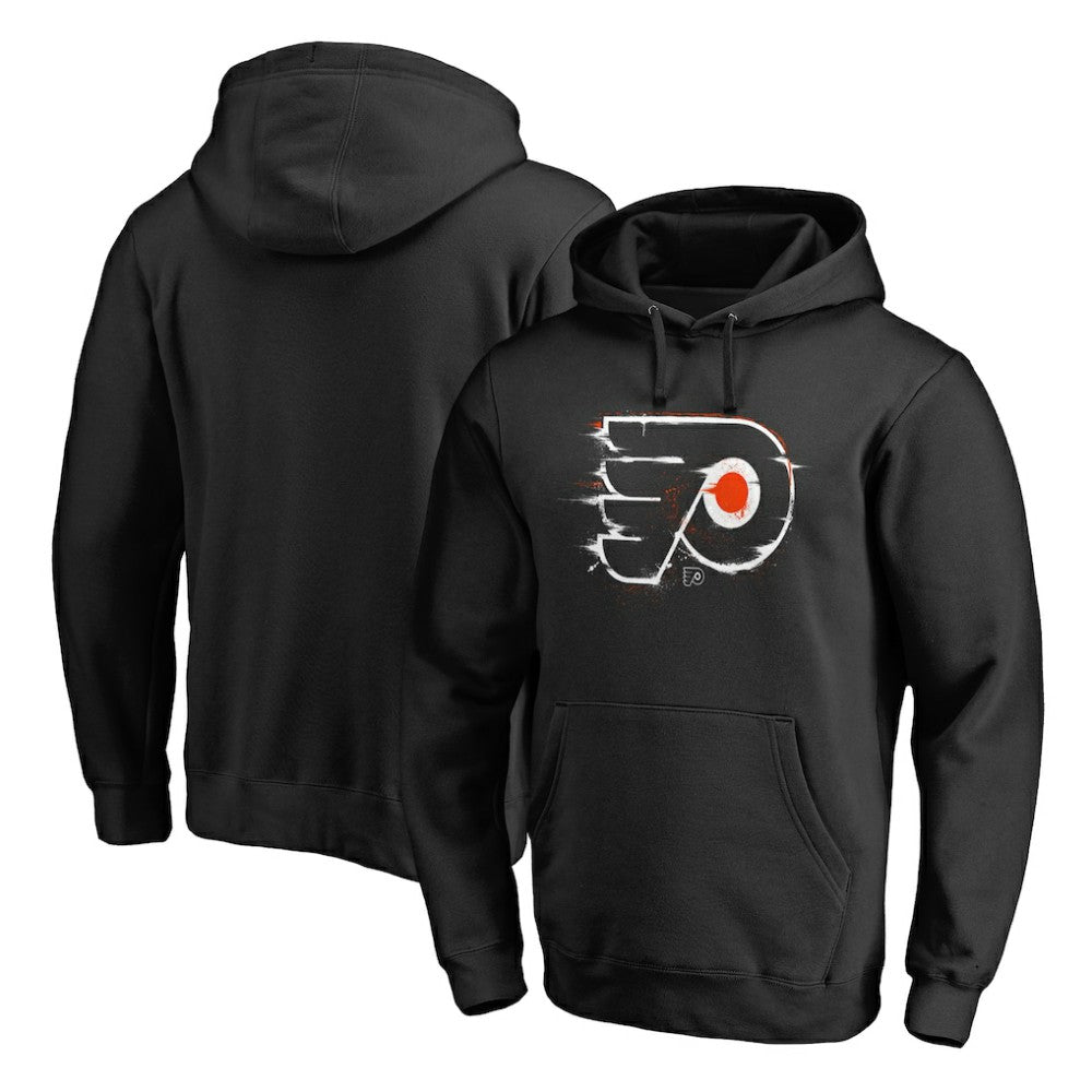 Philadelphia Flyers Splatter Logo Pullover Hoodie