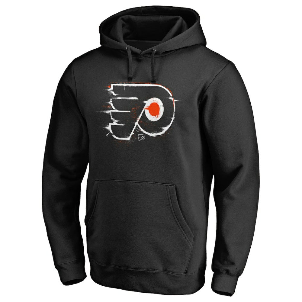 Philadelphia Flyers Splatter Logo Pullover Hoodie