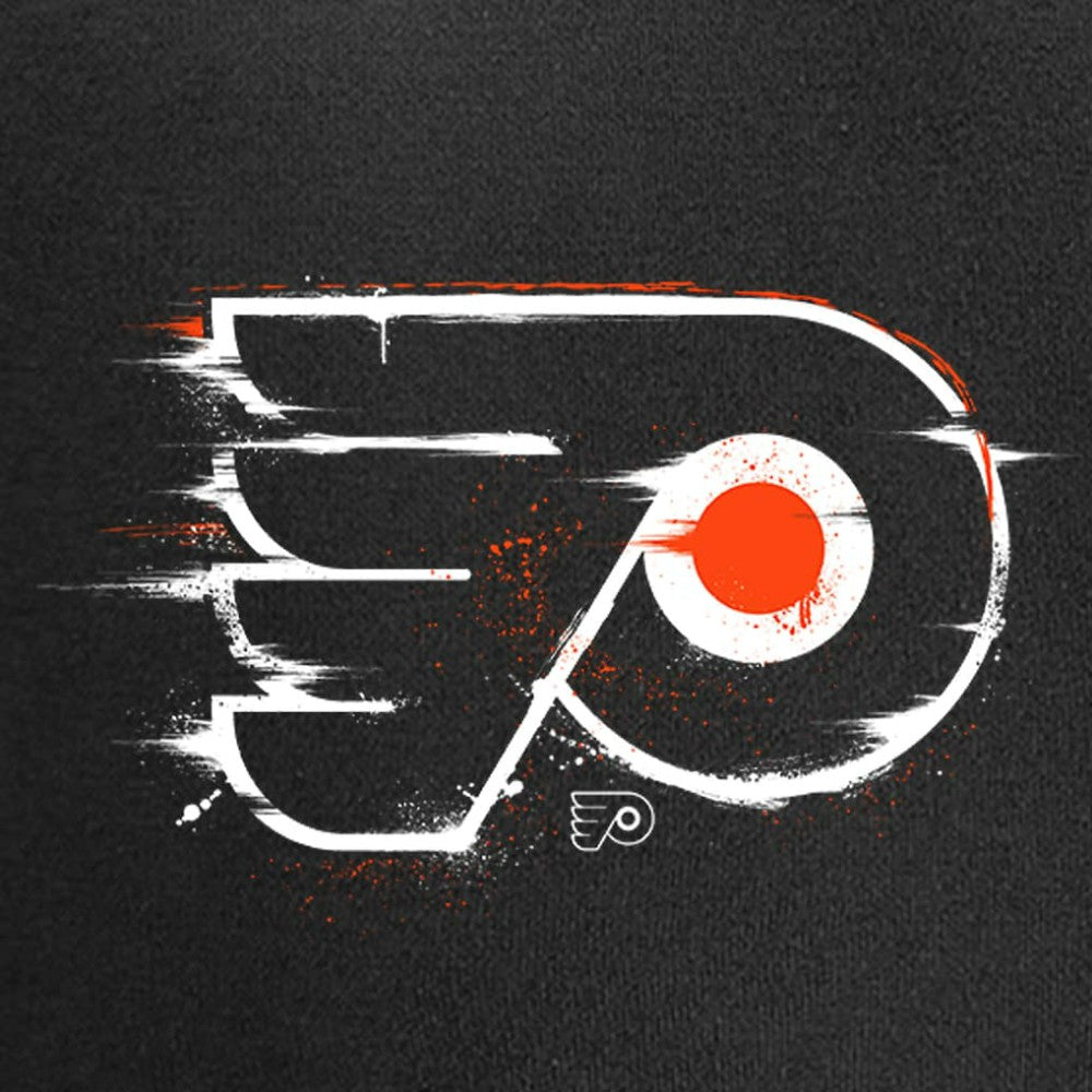 Philadelphia Flyers Splatter Logo Pullover Hoodie
