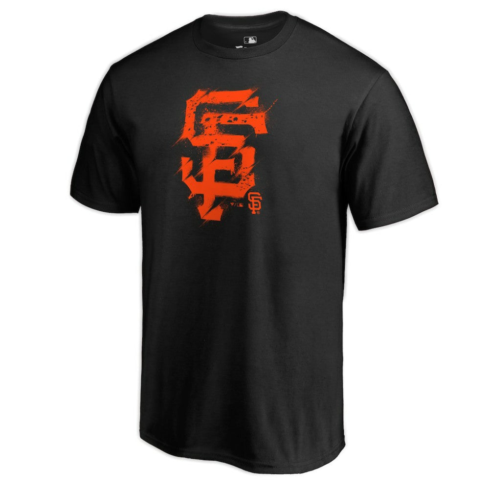 San Francisco Giants Splatter Logo T-Shirt - Black