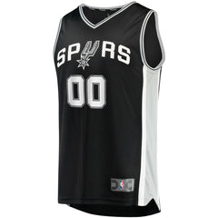 San Antonio Spurs Fast Break Custom Replica Jersey Black - Icon Edition | Fanatics on sale