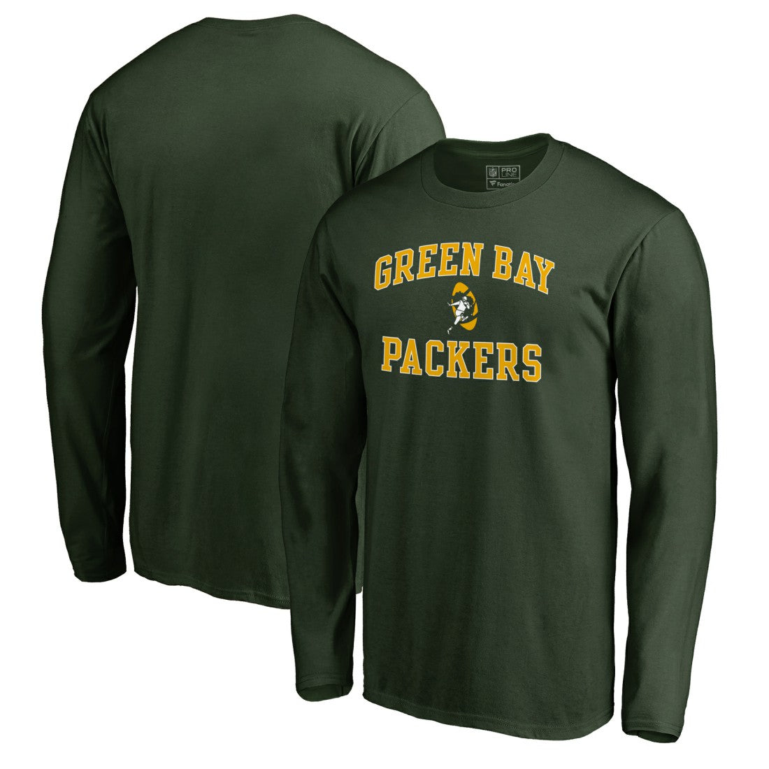 NFL Green Bay Packers Vintage Collection Victory Arch Long Sleeve T-Shirt