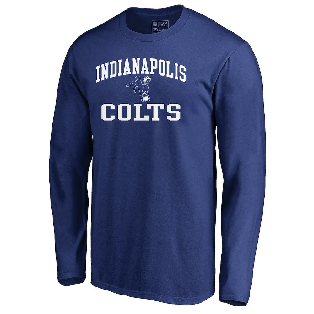 NFL Indianapolis Colts Vintage Collection Victory Arch Long Sleeve T-Shirt
